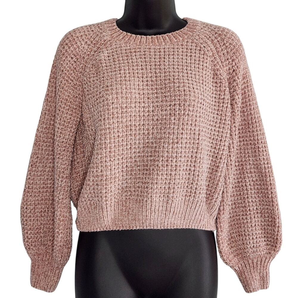 Altar'd State pink knit sweater size S